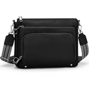 Anti- Crossbody Purse for Women, Crossbody  Bag with -in Wallet & RFID Blocking for Travel Workout