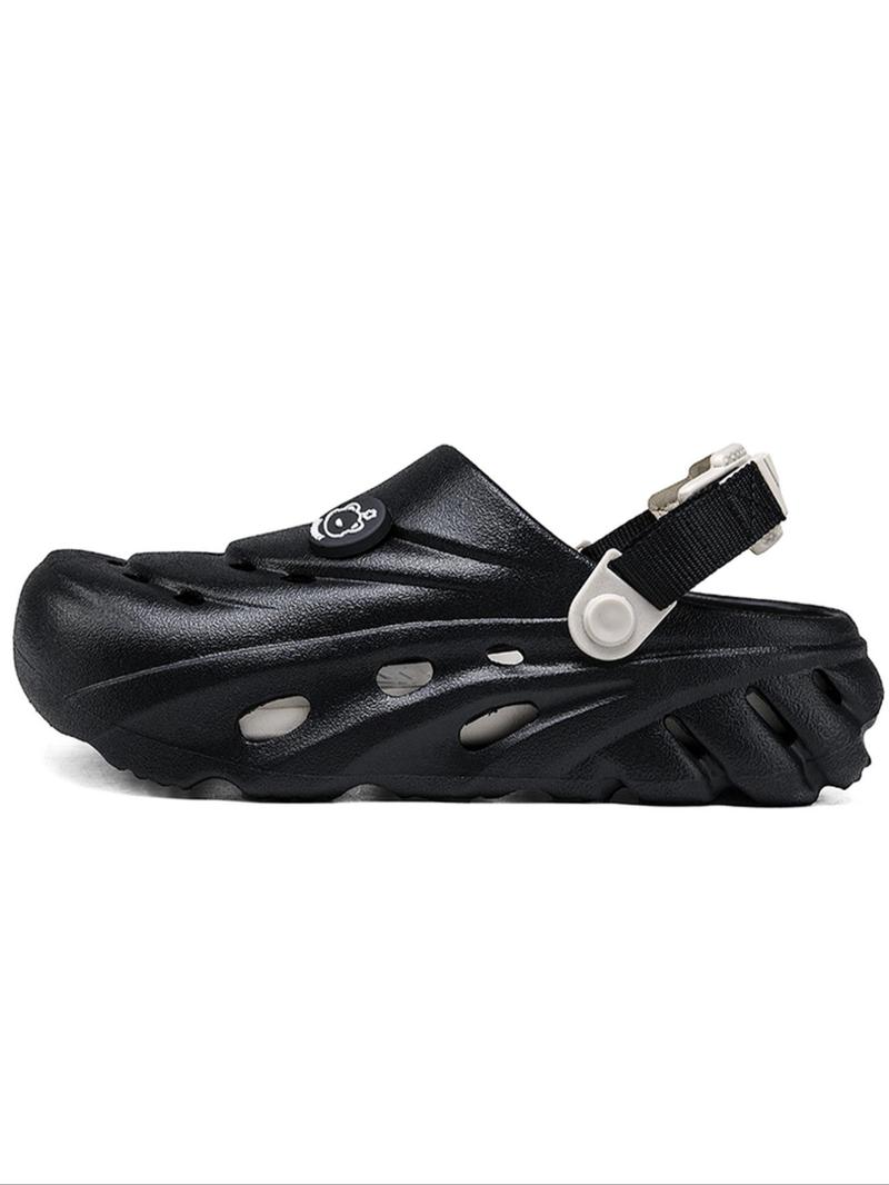 Unisex Classic Comfortable EVA Clogs, Casual Soft Cushion Breathable Hole Shoes for Beach & Daily Wear, Fashionable Shoes for Women & Men, Boy