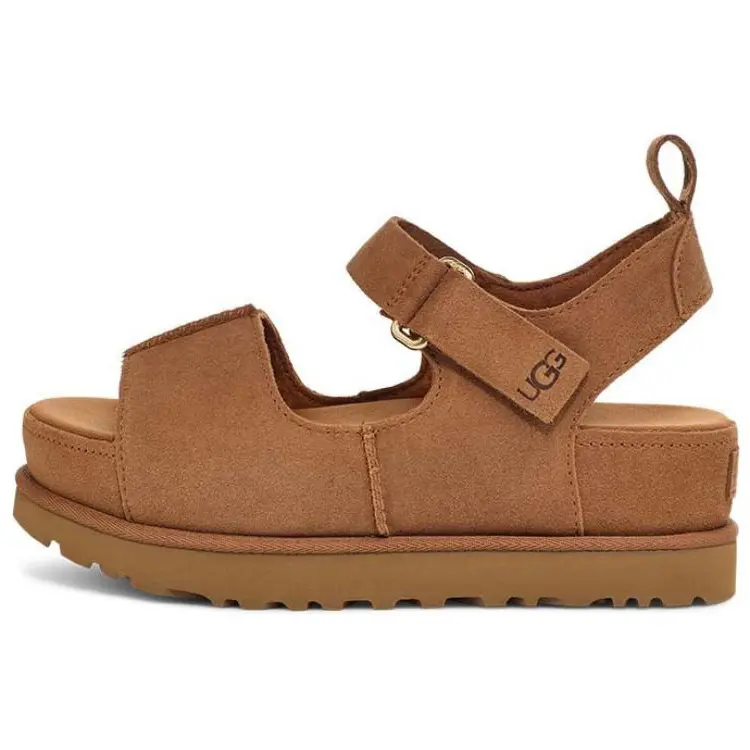 UGG Goldenstar Hi Suede Simple Comfortable Slide Sandals 1167356-CHE