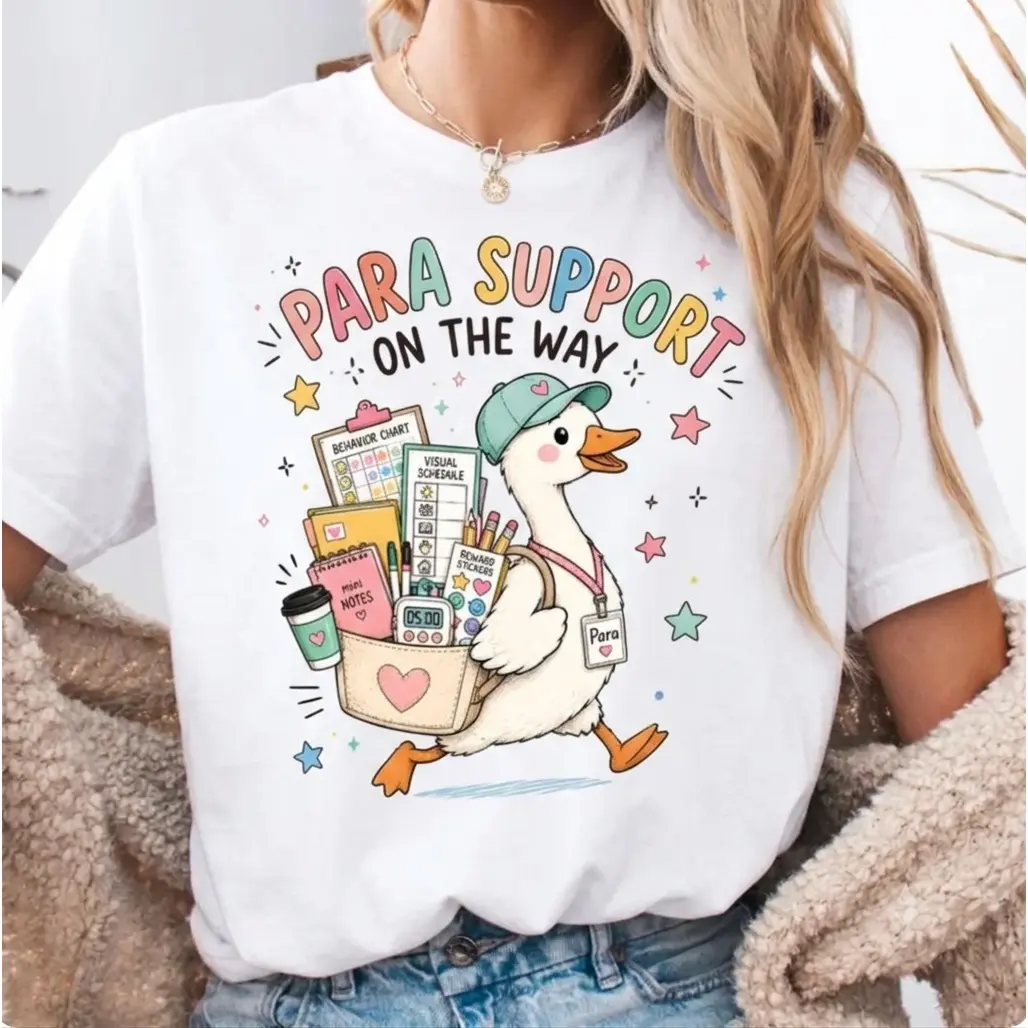 Paraprofessional TShirt, Para TShirt, Paraeducator Tee, Teacher Assistant T-Shirt, School Support Tee, Special Education Tee, Para Gift
