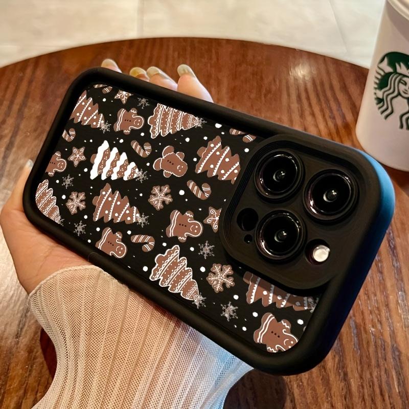 Case for iPhone 17 Pro Max 16 Plus 15 14 13 12 11 Air E Creative Christmas tree Patterned Drop Protection Shockproof Soft Silicone smartphone Cover