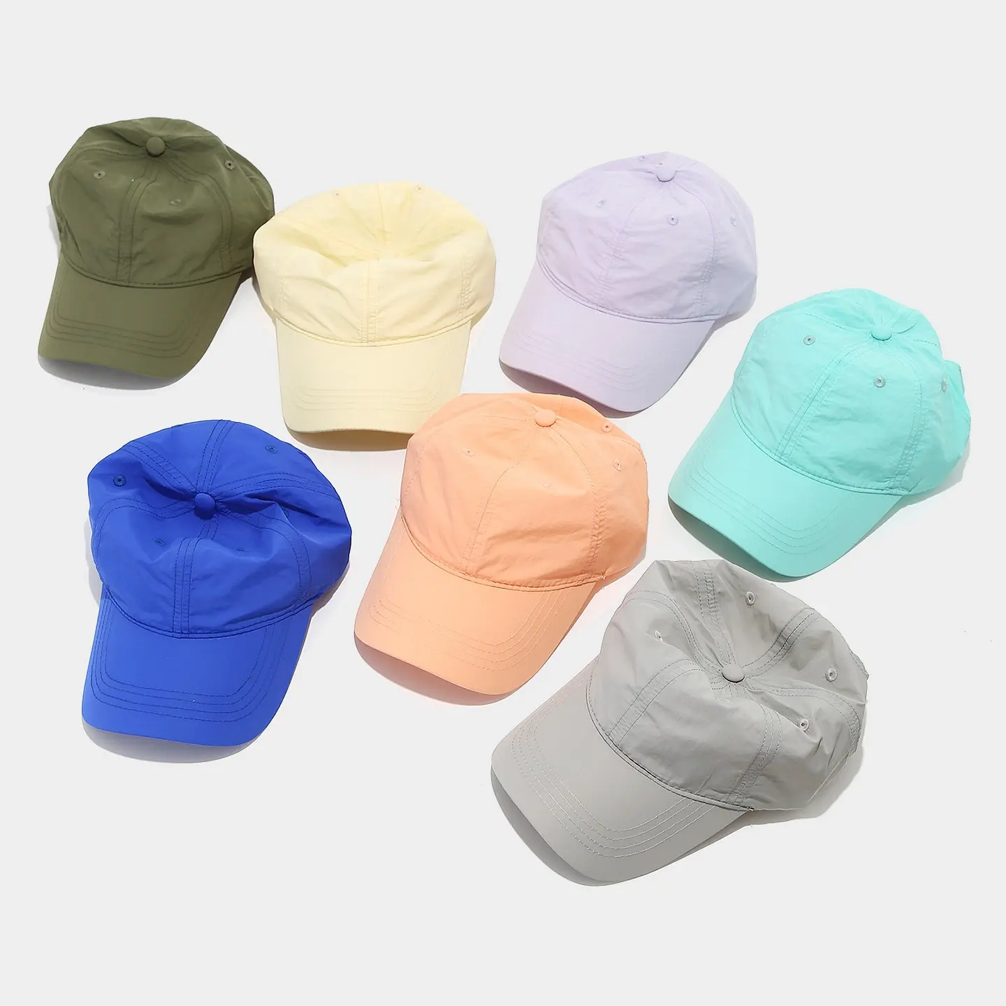 Men's Universal Quick-Dry Sport Baseball Cap - Lightweight, Breathable, Adjustable Sunshade Dad Hat, 1 Size, Black for Outdoor Running, Hiking, One Size