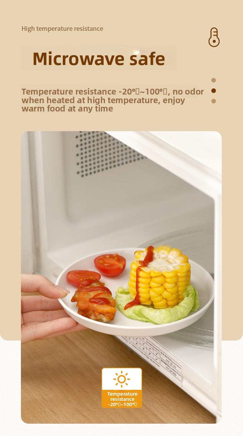 FaSoLa Japanese-style bone dish for home use, a waste dish for bones, plastic snack tray