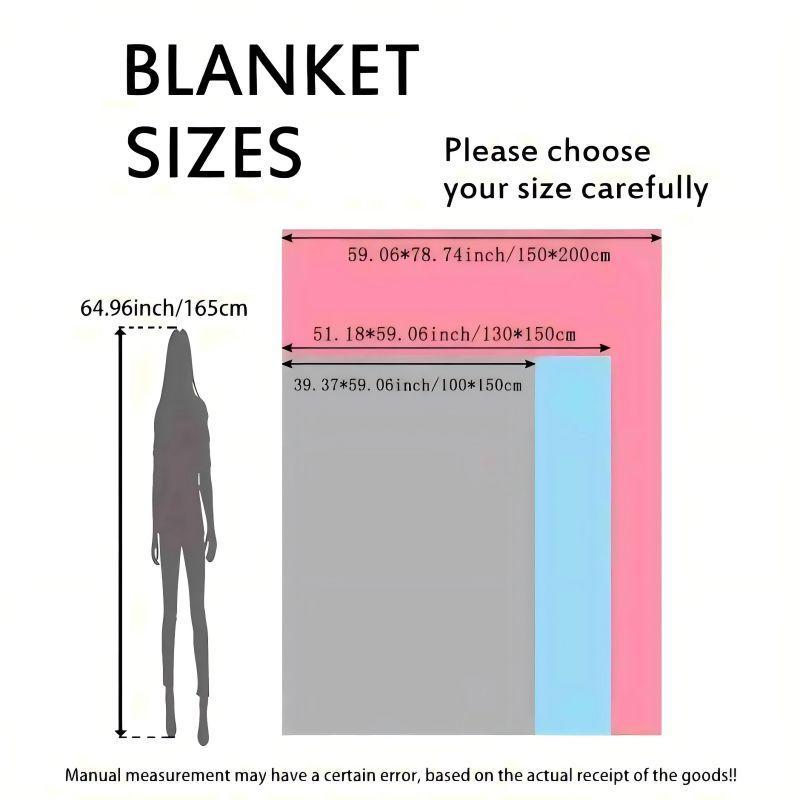 To My Dad Letter Print Soft Blanket, 1 Count Comfortable Throw Blanket, Air-conditioned Room Blanket, Warm Nap Blanket for Home & Office, Gift for Dad