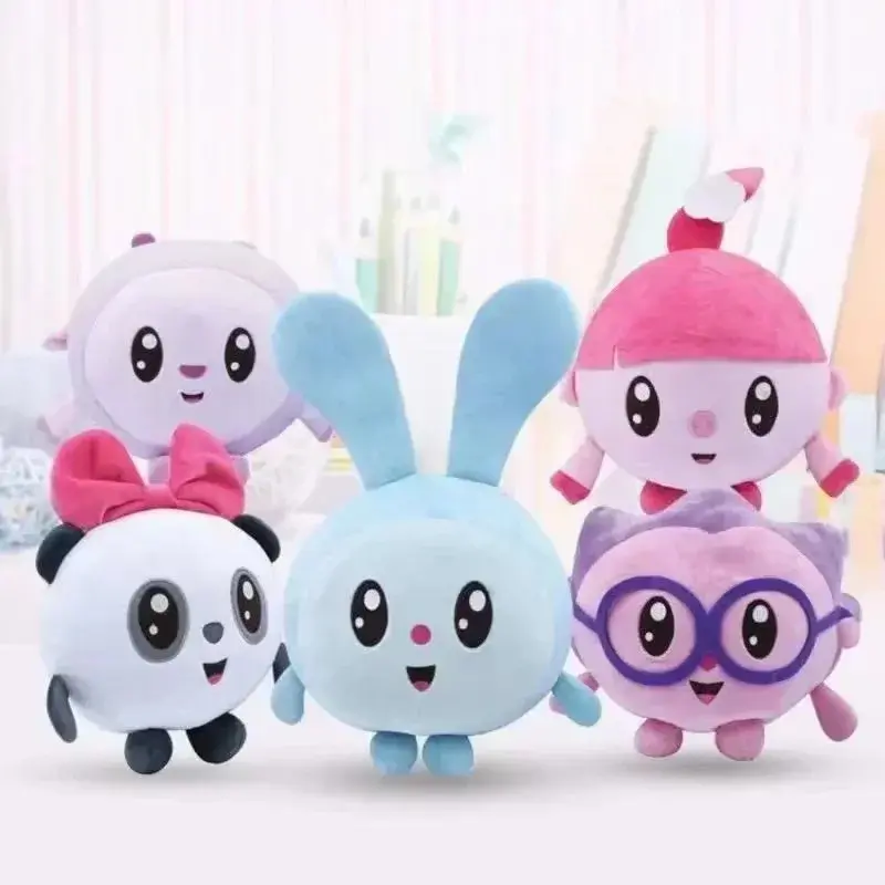 Anime Babyriki Plush Toy Stuffed Russian Animal Doll Chichi Pandy Krashy Rosy Wally Soft Cartoon Plushies Fans Birthday Gifts