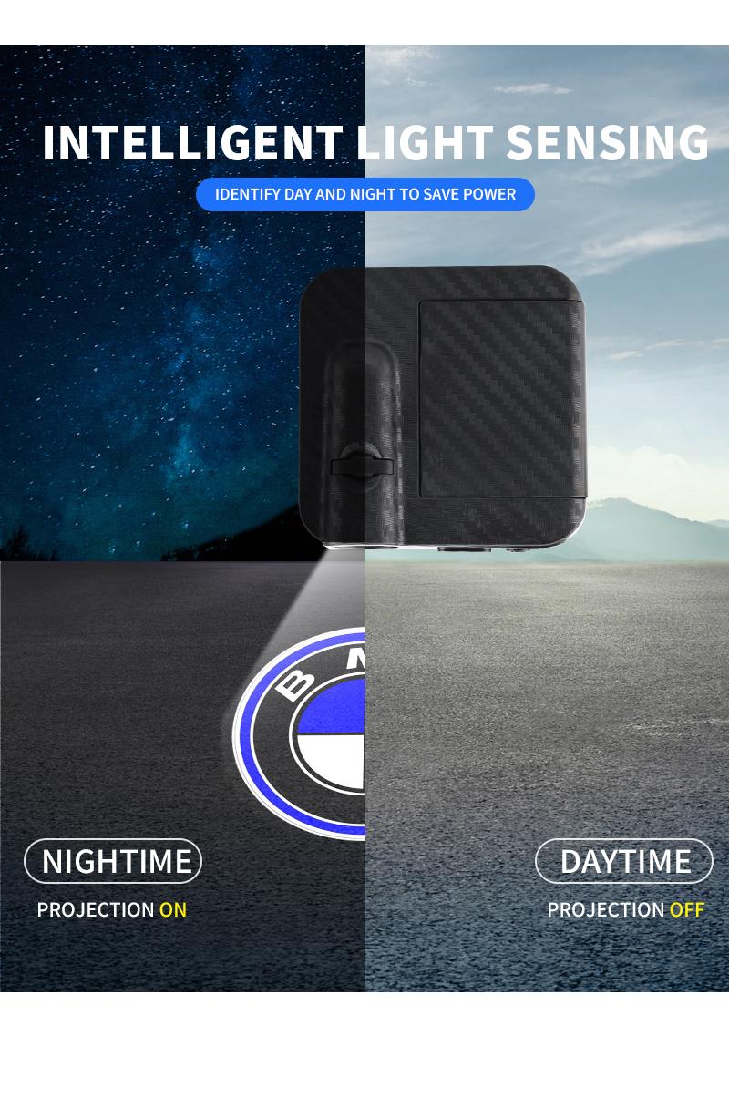 Led HD Car Door Logo Welcome Light Projector Lamps Accessories For BMW