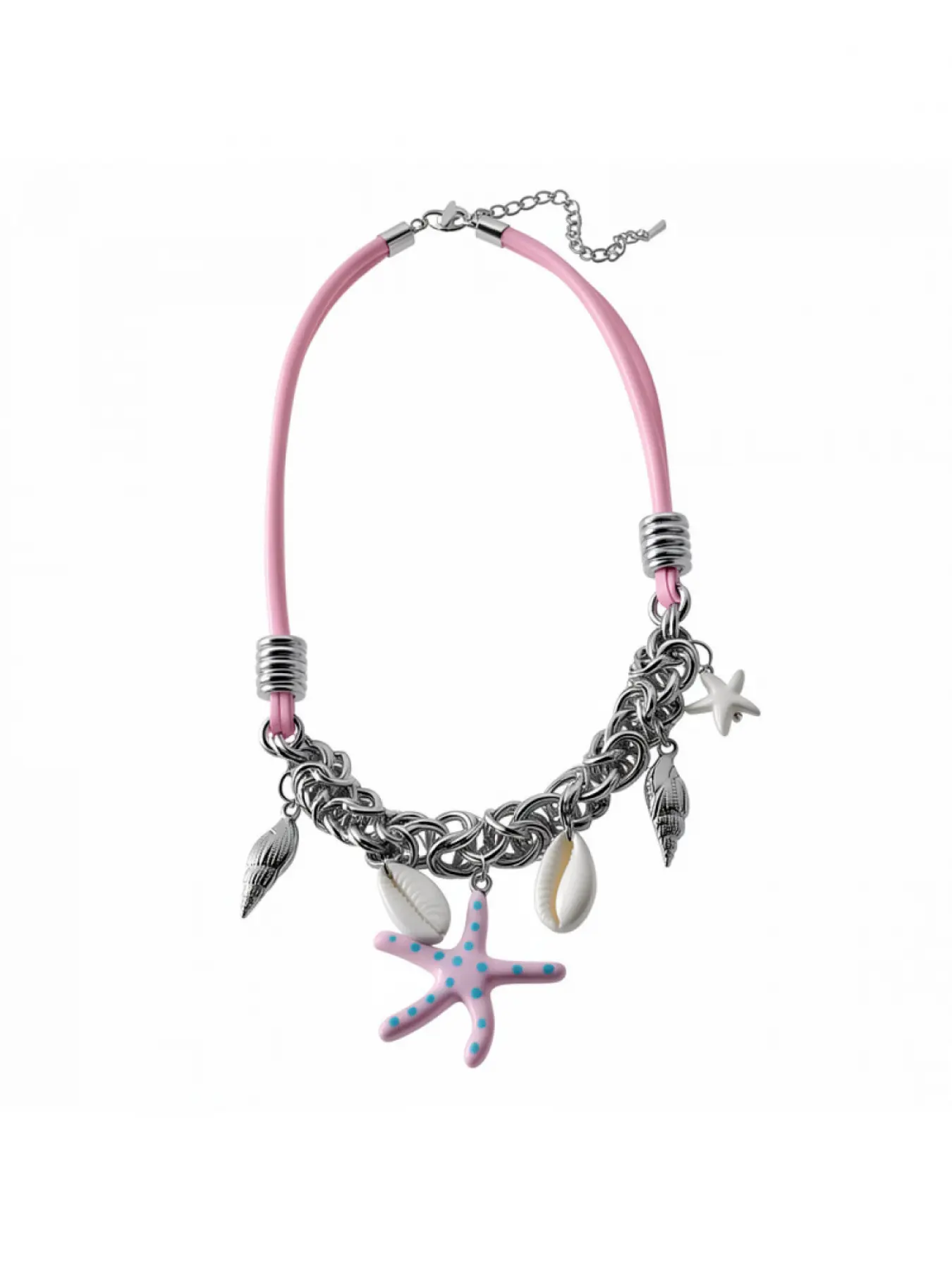 Elegant Ocean Shell Starfish Leather Choker, Premium Minimalist Luxury Neck Jewelry