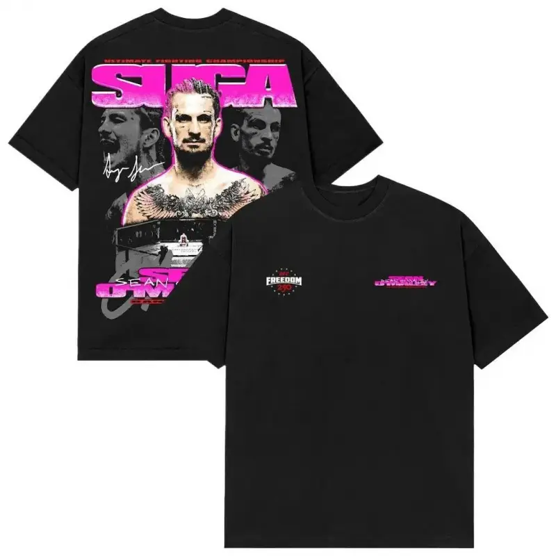 Graphic T-Shirt Sean O’Malley UFC Shirt Suga Sean Graphic Tee MMA Fighter Vintage Tee UFC Freedom 250 Apparel Bantamweight Champion Fan Shirt Combat Sports Streetwear Fight Night Tee MMA Merch Unisex Camiseta USA