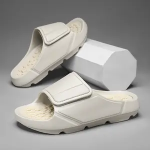 GGOR Hot-Selling One-Strap Massage Slippers for Couples, Men'S Footwear, Designed for Men Someone'S Shoes Men'S Designer Summer Shoes Summer Sandals Shoes Men'S Slippers