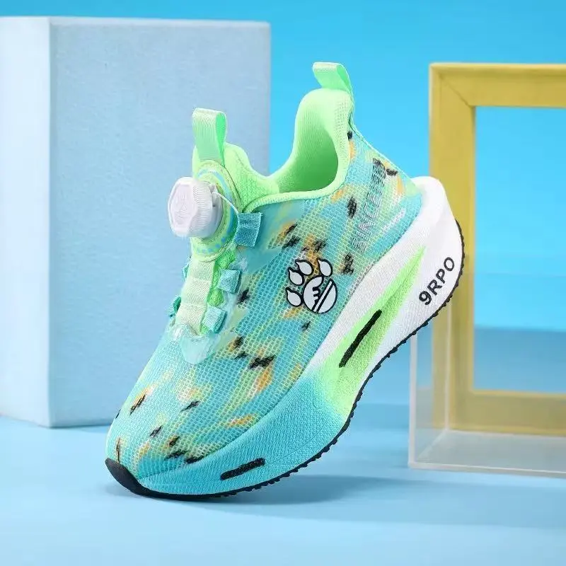 2026 New Boys' Shoes, Elementary School Students' Shoes, Mesh Breathable, Big Kids' Basketball Sports Boys' Running Shoes