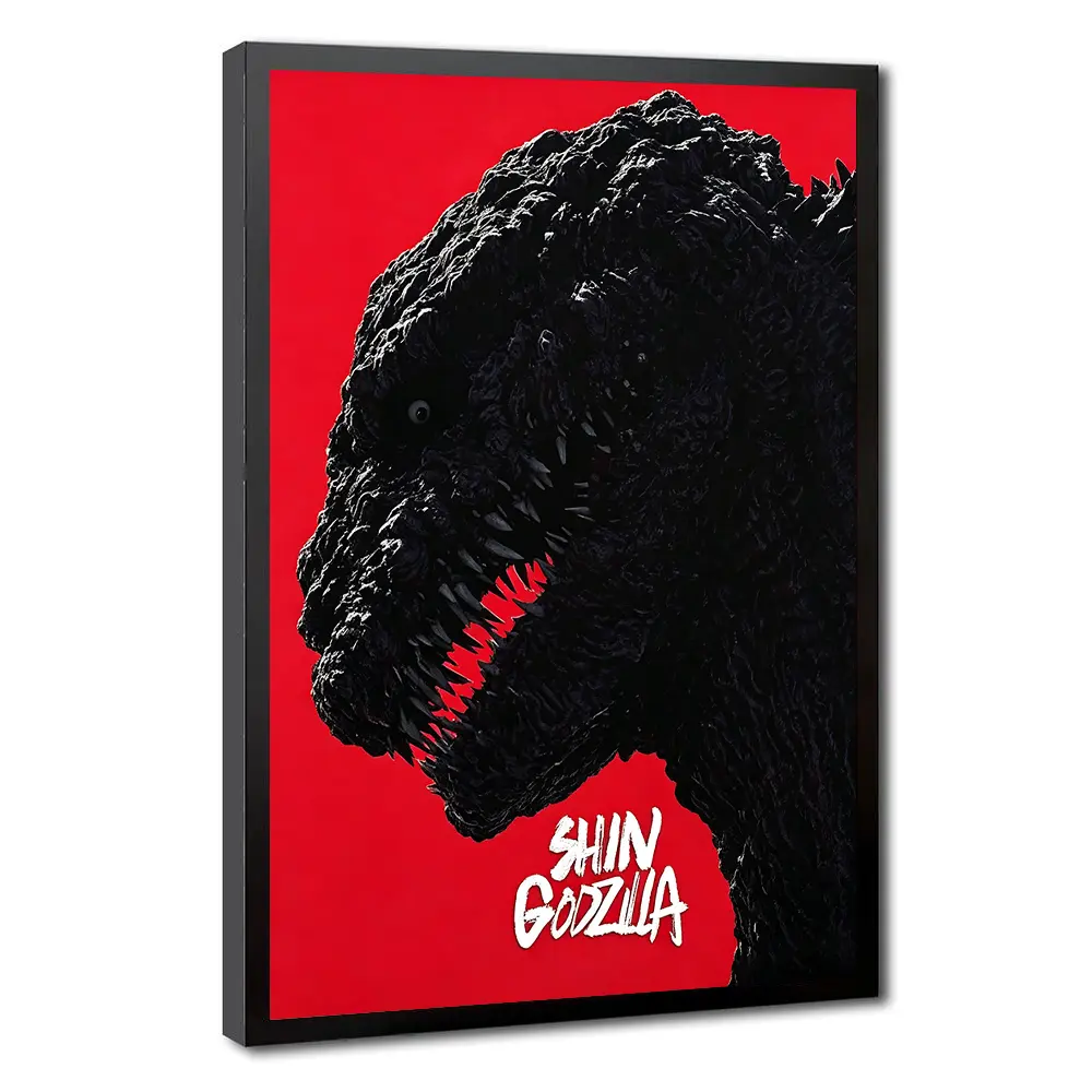 Shin Godzilla Artistic Poster Print - Home Supplies Wall Decor for Living Room, Bedroom Indoor Decoration