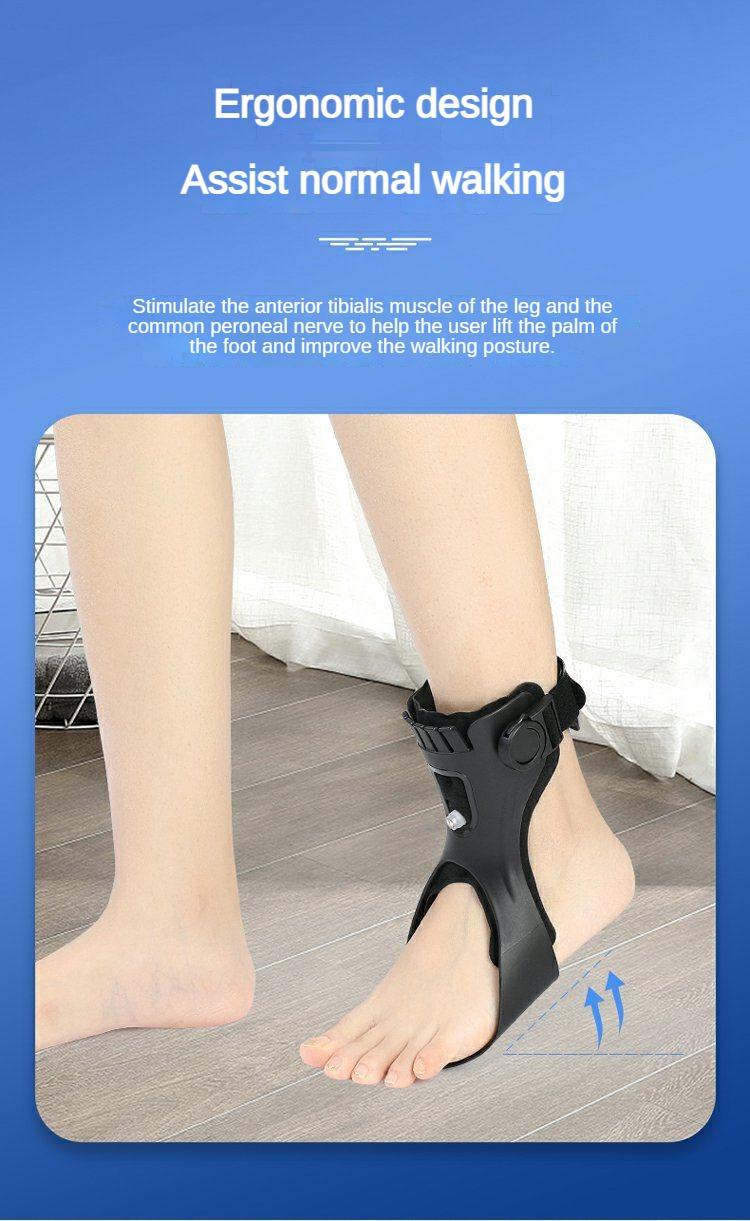 Drop Foot Brace Orthosis AFO AFOs Ankle Support With Comfortable Adjustable Buckle Drop Foot Brace Orthosis AFO AFOs Ankle Support With Comfortable Adjustable Buckle