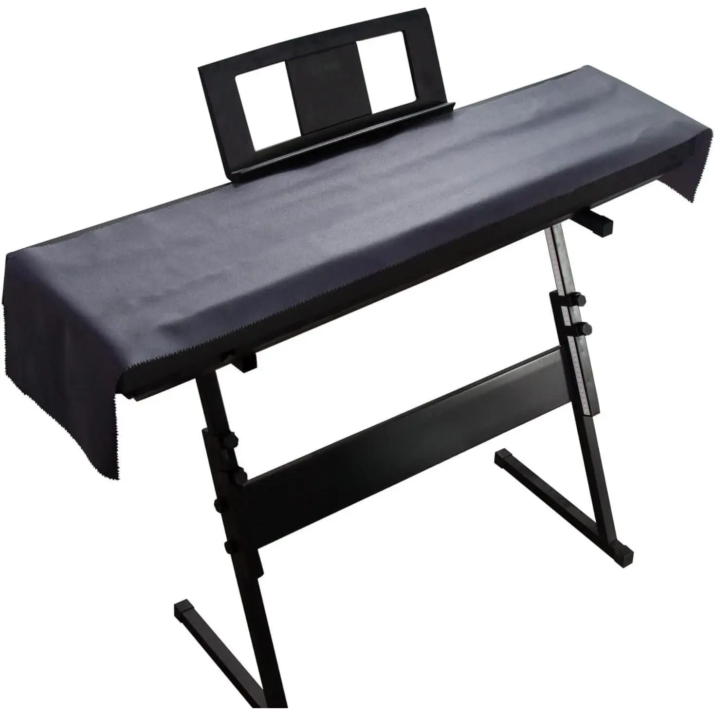 Keyboard Piano Cover, Digital Piano Dust Cover, Light Luxury Soft and  Surface, Thickening  Organ Covering Keyboard Update Encasement (Black)