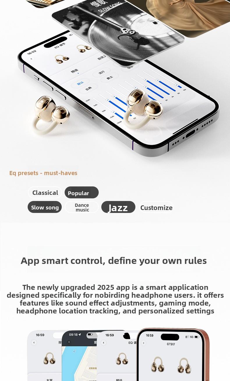 2026 Hot-Selling Retro Camera Style Bluetooth Earphones, True Wireless Clip-On, High-Quality Sound, Noise Reduction for Calls, Compact and Portable