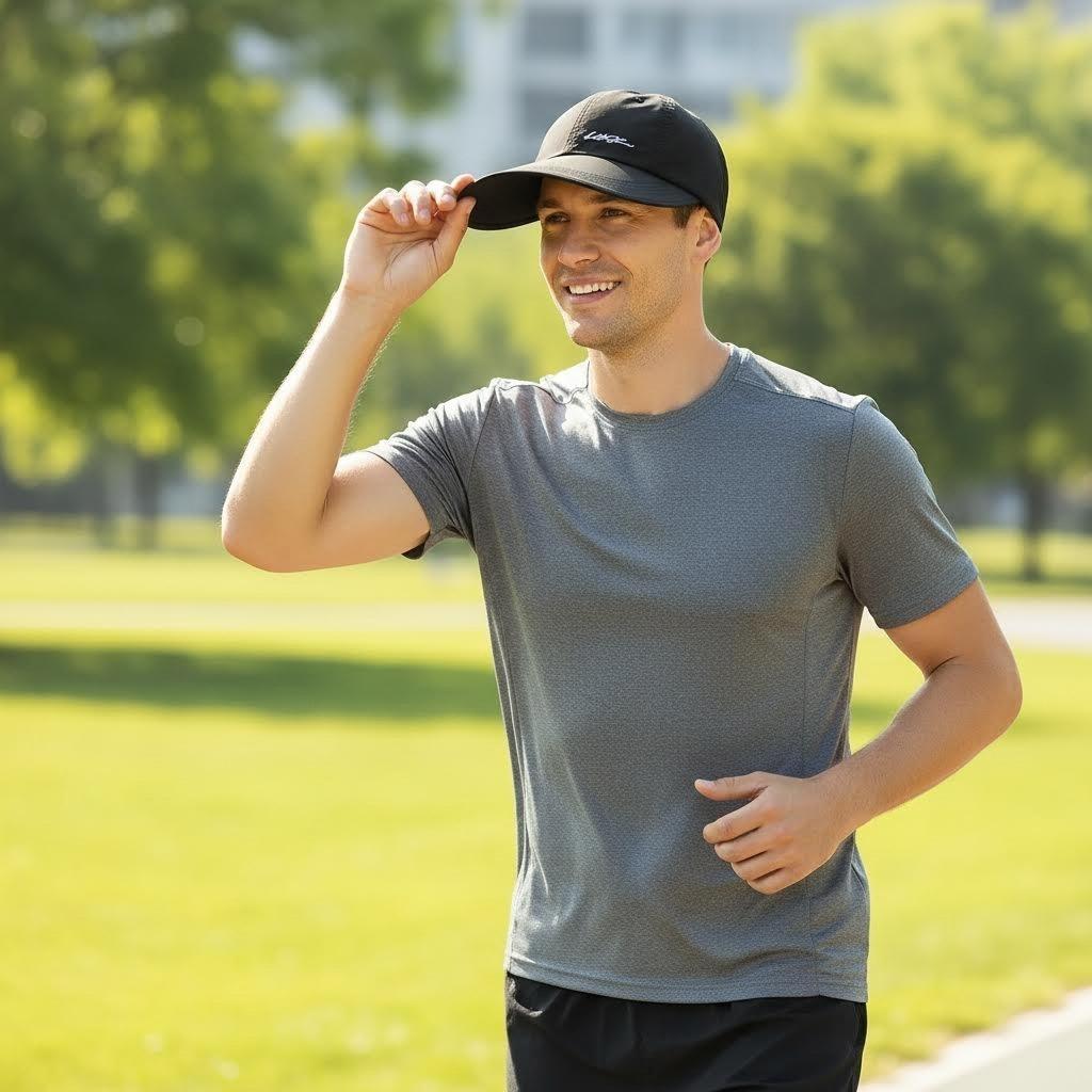 Summer Wide Brim Sun Hat for Men & Women| Lightweight Adjustable Sports Cap| 2-Pack Value