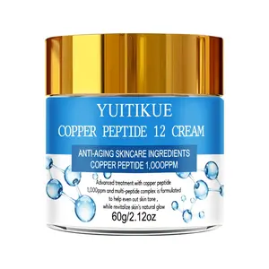 Yuitikue Blue Copper Peptide Multi-Effect Repair Cream, High Concentration, Brightening, Firming, Hydrating, Smooth Skin