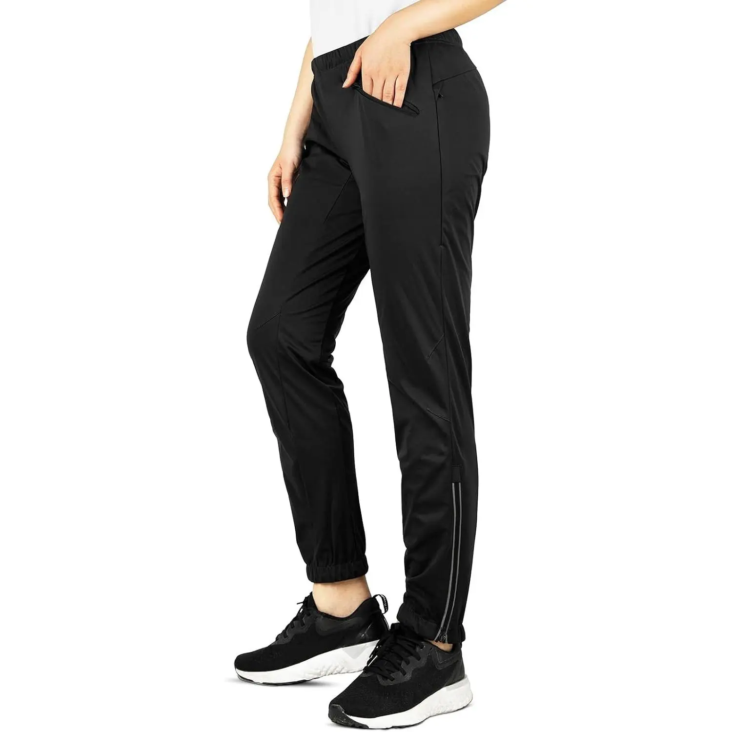 Women's Cycling Pants Mountain Bike Waterproof Windproof Breathable Athletic Sweatpants for Hiking Multi Sports
