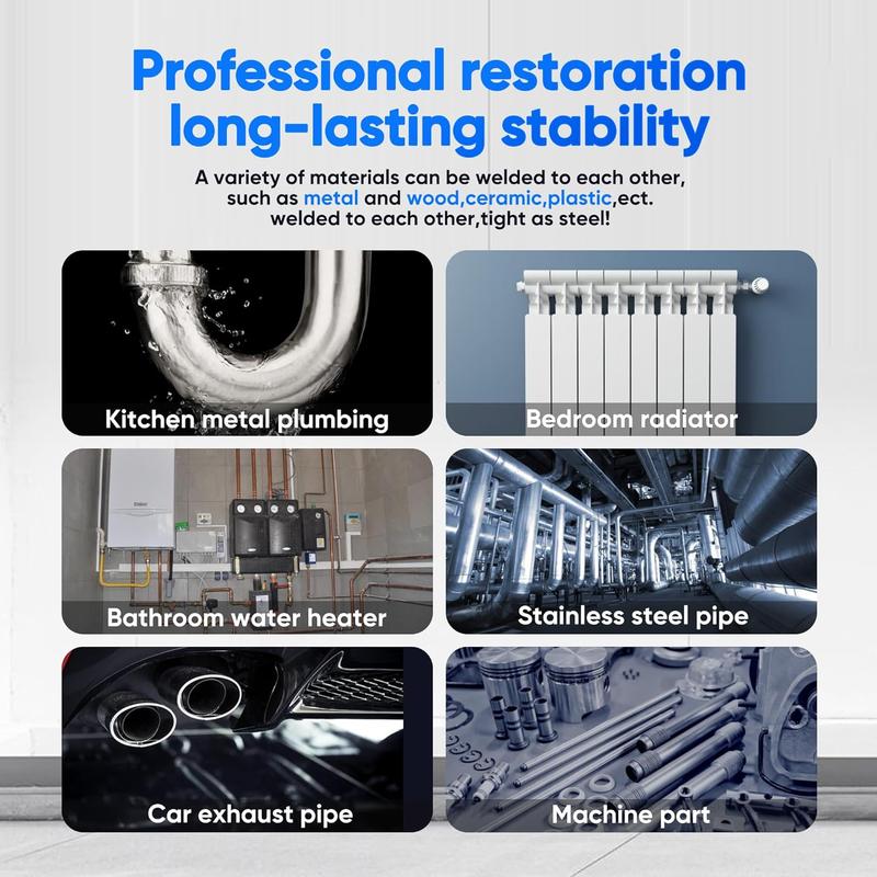 Trendready Super Welding Glue 100g - Stronger Than Welding, Waterproof & Heat Resistant, Industrial Grade Adhesive for Metal, Plastic, Ceramic, Large Capacity