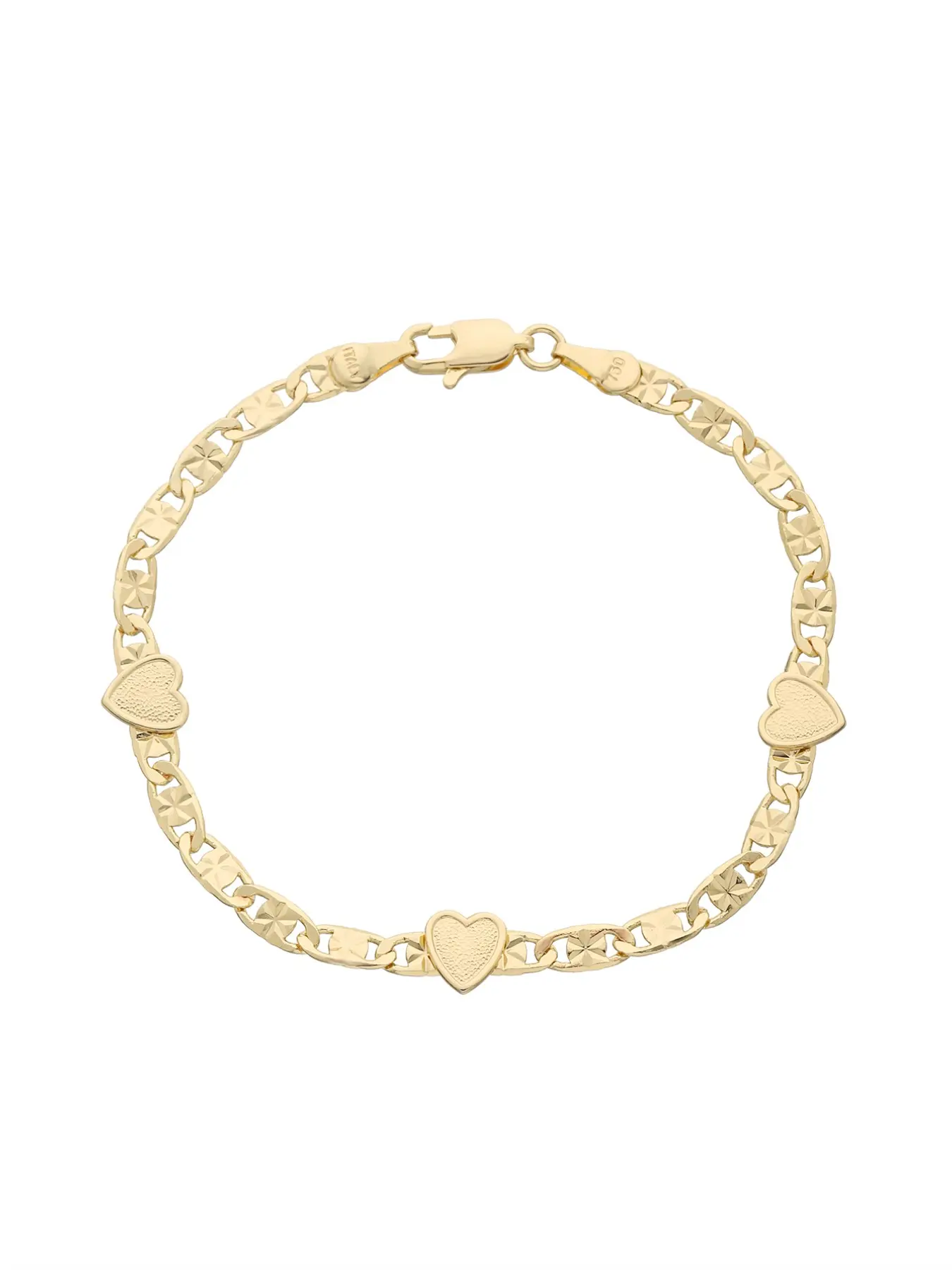 Romantic Heart-Shaped Bracelet, Cuban Chain, Perfect Gift for Friends and Girlfriends, Women's Daily Wear & Holiday Jewelry