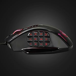 Redragon M908 RGB LED Wired Gaming Mouse, 18 Programmable Mouse Buttons