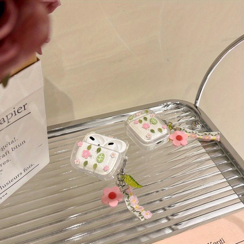 Epoxy Summer Flower Earphone Protective Case for AirPods Pro 1 2 or AirPods 1 2 3 4