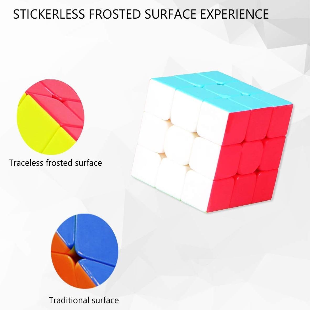 3x3x3 Magic Cube, Smoothly Quickly Speed-Adjustable Twist Cube, Eco-friendly Durable Puzzle Cube for Kids Boys Toddler, Rubikscube