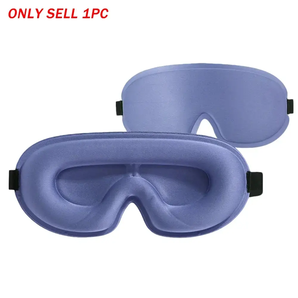 Comfortable pink 3D contoured sleep mask with fitting nose cushion and customizable strap. Reduce eye pressure perfectly for long trips, daily naps and yoga, block light to help you fall asleep faster. Sleeping Masks