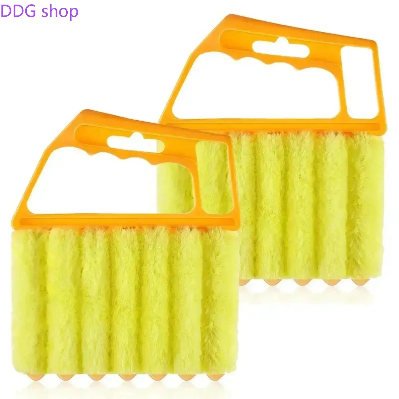 2-Pack Washable Window Blind Cleaning Brushes, multi-purpose microfiber dust removers. Portable household tools easily clean blinds, air vents and narrow gaps, ideal for daily home cleaning.
