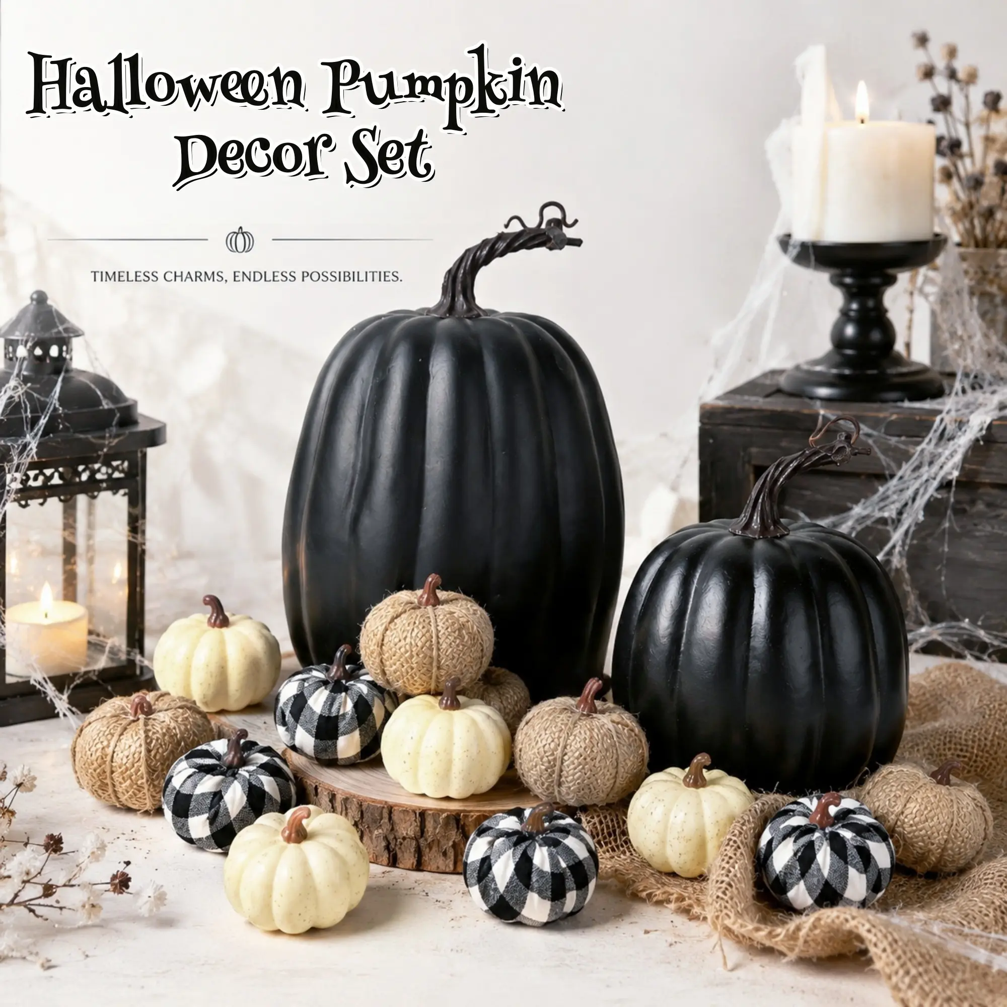 14 PCS Artificial Pumpkins Home Decoration Set, Artificial Vegetables Harvest Decor, Fall Harvest Home Decoration, Halloween, Christmas, Autumn Theme, Seasonal Centerpiece, Porch, Dining Room, Living Room, Bedroom & Garden Decor