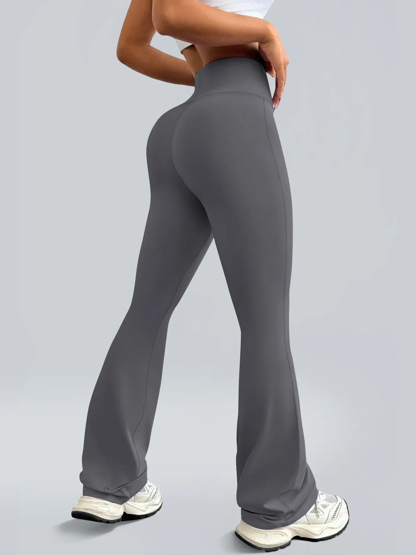 High-Waisted Flare Yoga Pants, Transform Your Figure Instantly, Perfect for Fitness & Daily Wear, No Embarrassment Lines During Squats, Fitness Yoga Leggings, Flared Yoga Bottoms, Activewear for Fitness