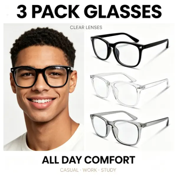 Stylish Resin Bluelight Glasses for Men & Women, Modern Full Rim Eyewear for Computer Screen Viewing with Anti-Fatigue & UV Protection Lenses, Bluelightglasses, Stylish Trendy Eyewear, Screen Viewing Eyewear