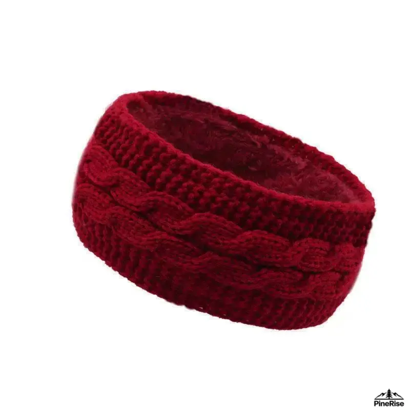 Knitted Twisted Hair Bands Double Stripe Twist Headbands Warm Winter Ear Covers Elastic Sports Head Wraps For Indoor Leisure Daily Matching Outdoor Running Autumn Winter Wear