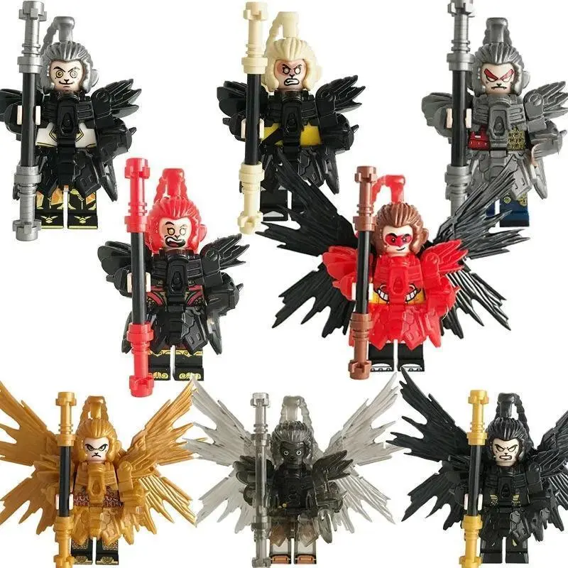 Black Myth: Wukong Man of Destiny Block Mannequin Ornament, New Journey To The West Themed Collectible, Holiday Gift for Kids Hobby Collection, Collectibles