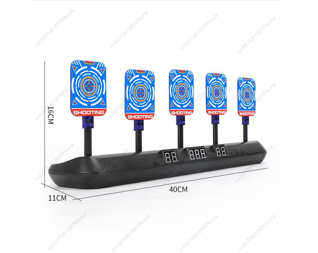 Electronic Scoring Target Electric Dart Target Mobile Automatic Return Soft Bullet Gun Outdoor Practice Shooting Battle gel balls