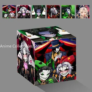 Interesting Magic Cube Anime The Freak Circus Pierrot Harlequin‌ Speed Magic Cube Puzzle Magico Cubo Birthday Gifts