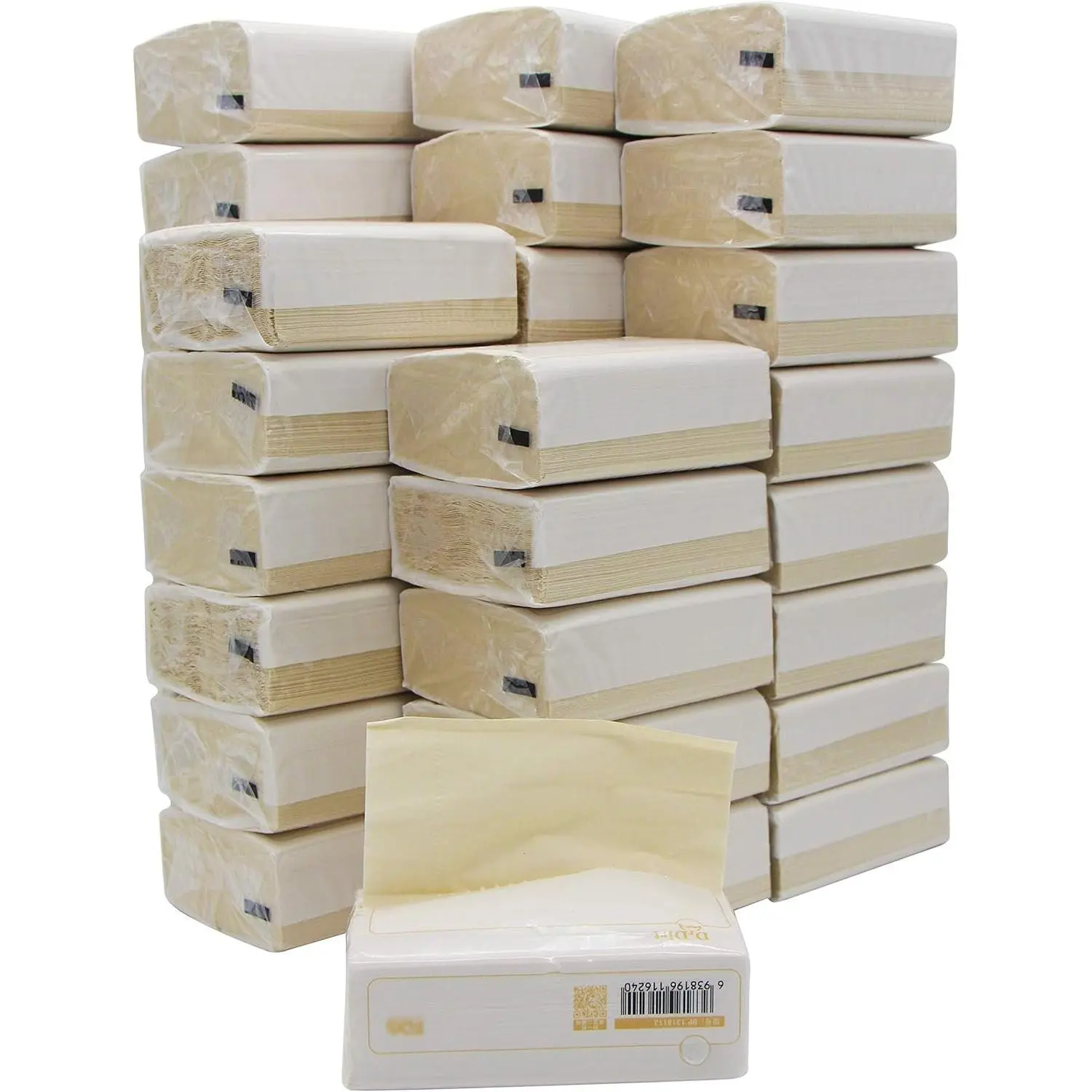 Facial Tissue Towels Paper in Bulk 36 Packs Refill Unscented Mini Travel Packs 3 Ply 110 Count 110 Sheets