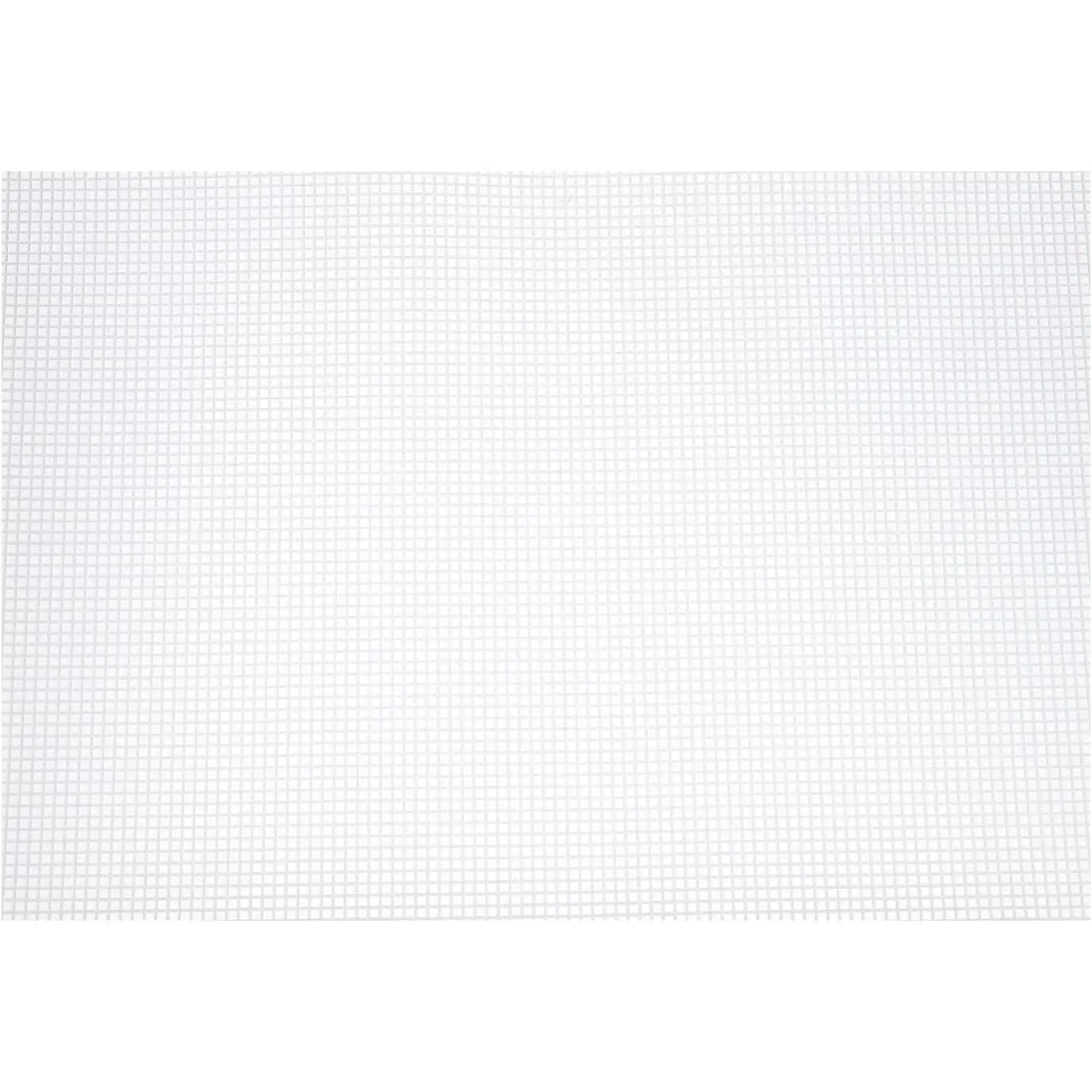 6pcs 16.5"x24" Plastic Mesh Canvas Sheet 6 Count Needlepoint Blank Canvas for Embroidery Knit Crochet Acrylic Yarn Crafting, White