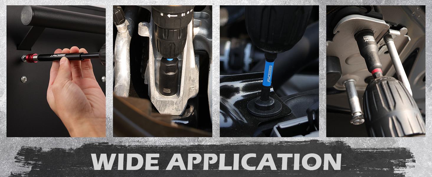 80-Piece Premium Magnetic Impact Nut Driver Set Metric & SAE with Socket Adapters, Bit Holder, Wing Nut Driver, Universal Sockets, Quick Release Extension, Power Bits 80-Piece Premium Magnetic Impact Nut Driver Set Metric & SAE with Socket Adapters, Bit Holder, Wing Nut Driver, Universal Sockets, Quick Release Extension, Power Bits