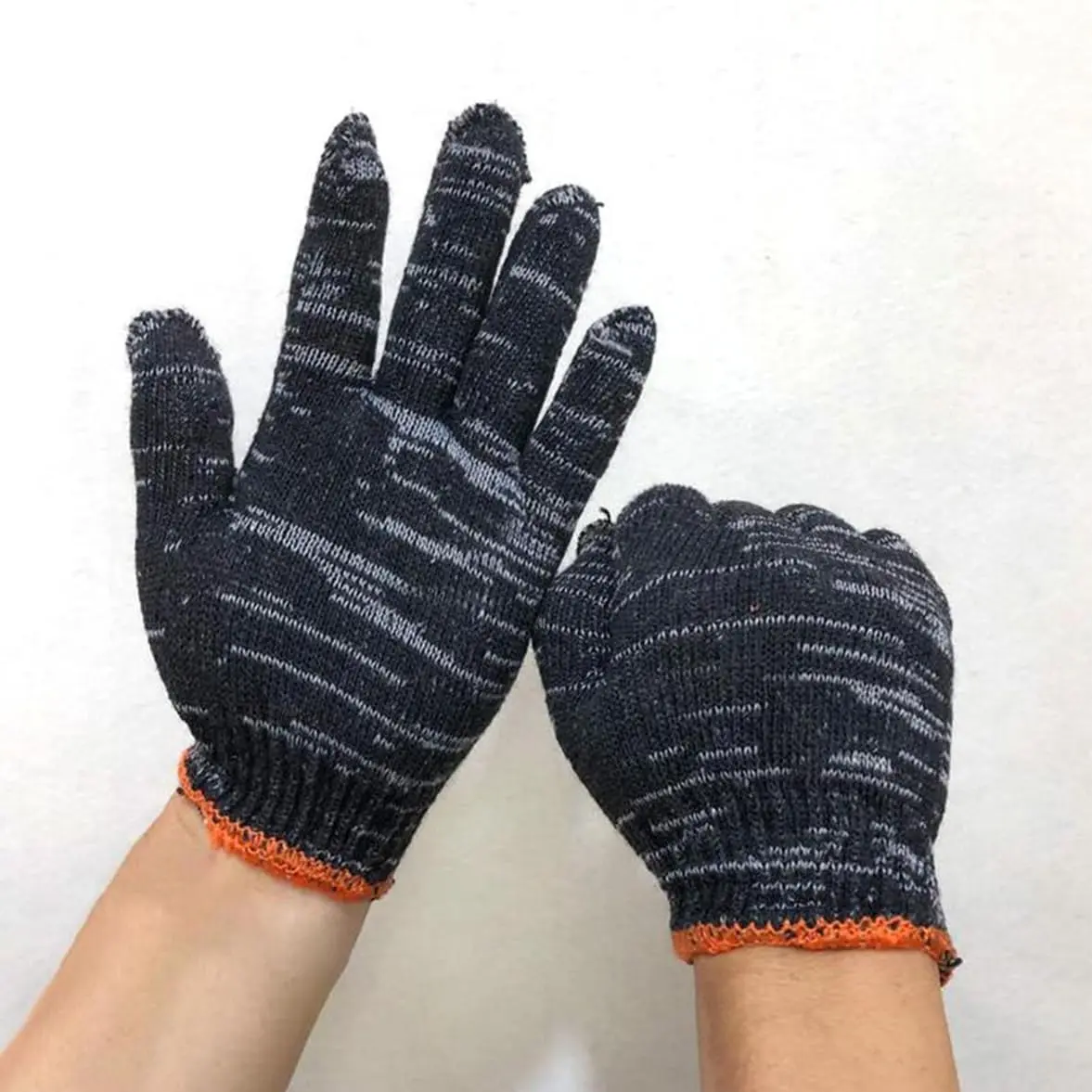 Proven Durability Gardening Work Safety Gloves - High-Durability, Breathable, Thin, Anti-Wear Black Silk Gloves for Construction, Gardening (2 Sets), Proven Durability Gardening Gloves