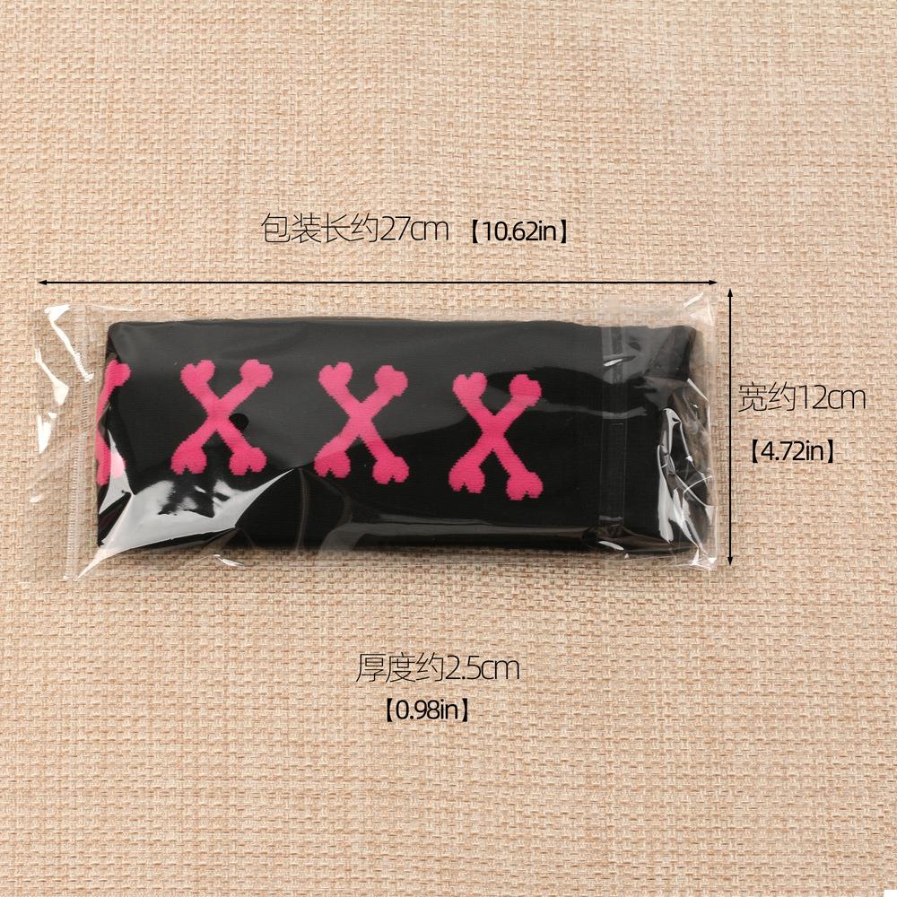 3 pairs Over-The-Knee Black White Pink Lolita Stockings