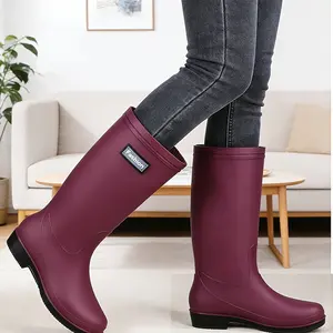 Fashion High-Tech Rain Boots for Men and Women, Durable Sole Design, Ideal for Outdoor Activities, Comfortable Water Shoes for Wet Weather