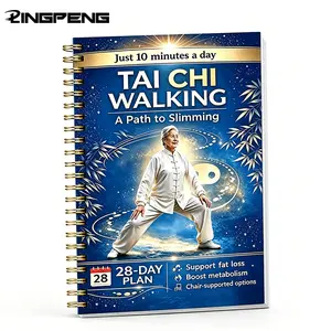 Tai Chi Walking Fitness Guide for Beginners, 28-Day Training Plan, Improve Body Stability, Ideal for Elderly Exercise
