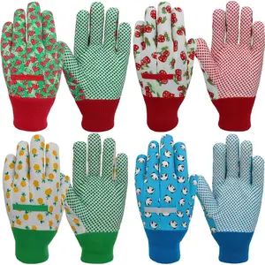 Kids Gardening and Garden Gloves for Toddler,Children's Yard Work Glove,Gift,Cute Pattern,Age3-8