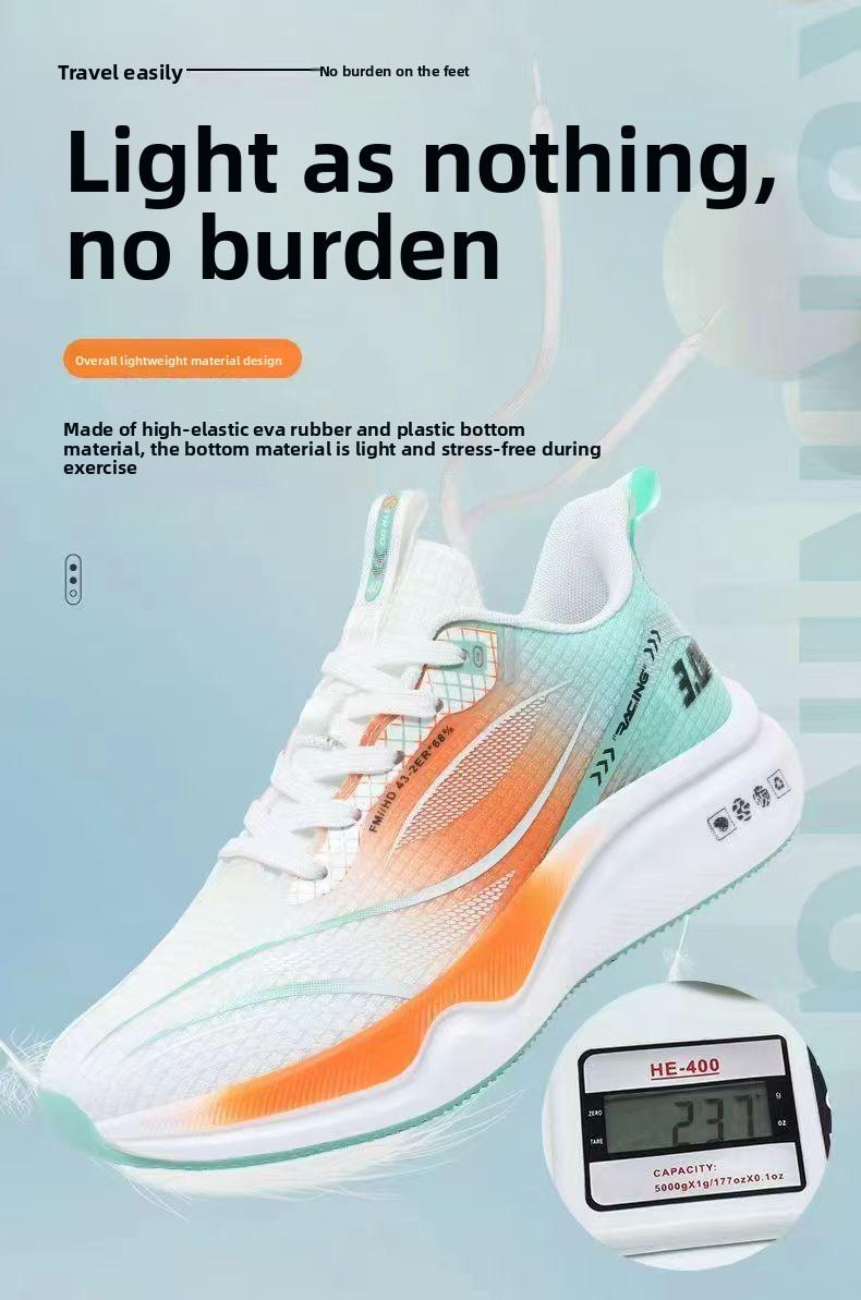 Men's Shoes Trendy New Running Shoes Versatile Outdoor Men's Sports Shoes Fashion Mesh Breathable Shoes