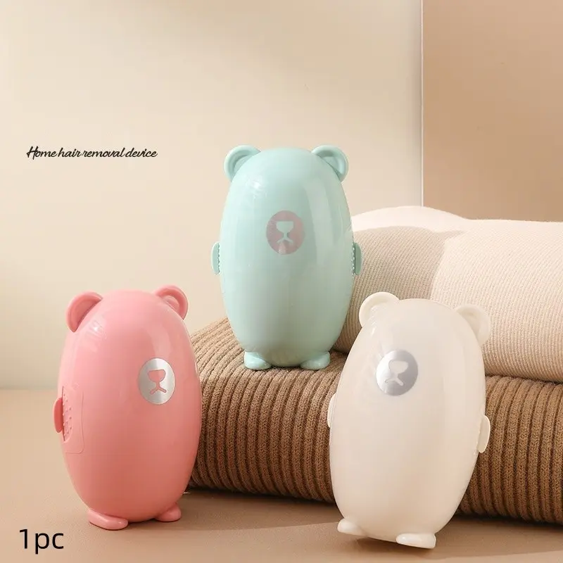 Washable Manual Roller Lint Remover, Easy Pet Hair and Dust Removal, Compact Cartoon Oval Roller, Portable Washable Lint Remover, Detachable Clothes Brush