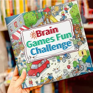 Kids Learning Games Book – Patterns, Shapes, Numbers, Logic, Problem Solving, Parent-Child Interactive Activities