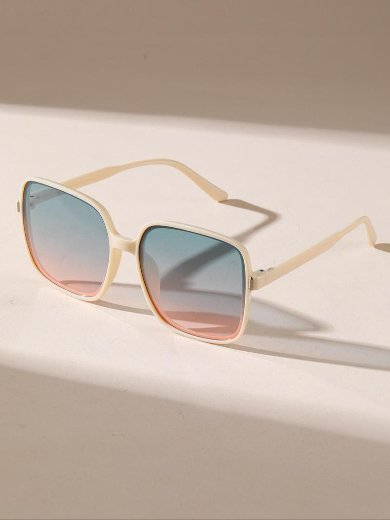 Unisex Street Trend Leopard Print Sunglasses As Summer Outfits 2024, Trendy Square Frame Sunglasses for Everyday Use, Fashionable Sunglasses, Leopard Pattern Sunglasses