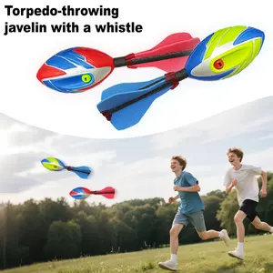 Whistling Javelin Throwing Spear, Soft Foam Javelin with Whistle, Outdoor Games, Agility Training, Sports Throwing, Track and Field Training Equipment, Family Entertainment/Team Building Activities, Holiday Gifts for Easter/Youth Day/Valentine's