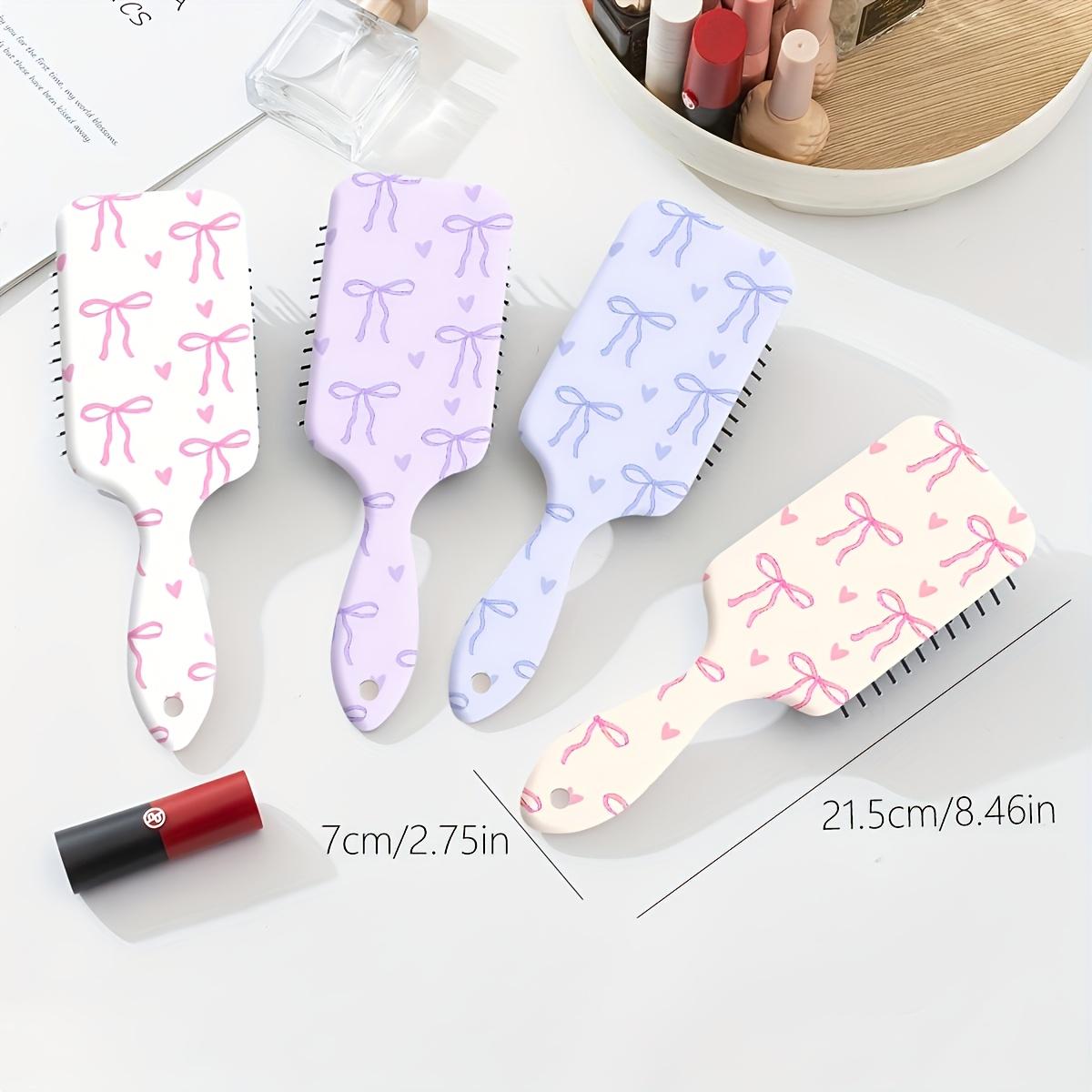 1pc/Beautiful Bow Popular Cute Pictures Multicolor Massage Scalp Comb