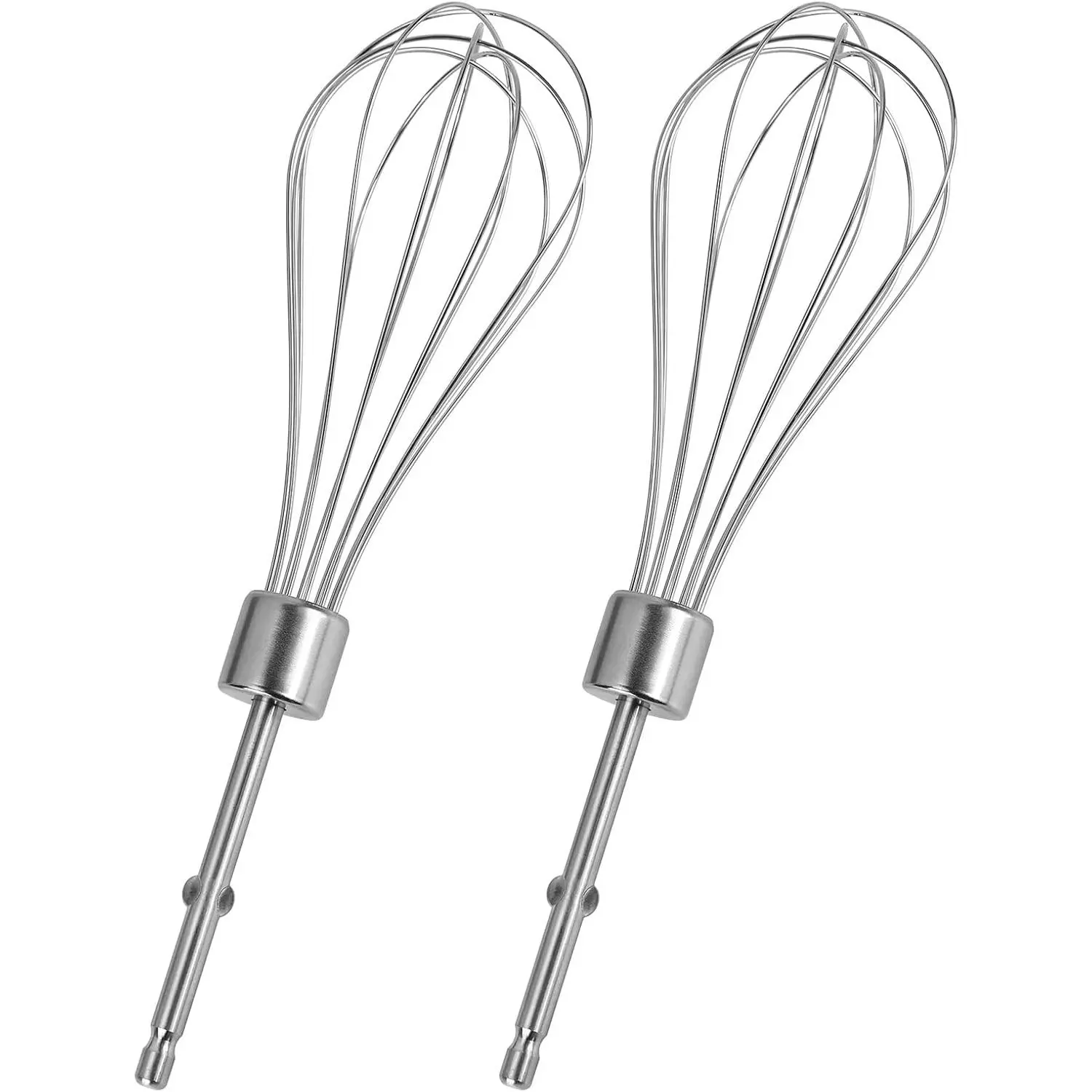 Hand Mixer Whisk Attachment   Beach Hand Mixer Attachments 62682RZ 62692 62695V 64699 62632R 62630R 62633R,Stainless Steel  Beach Hand Mixer Beater  - 2 Pack